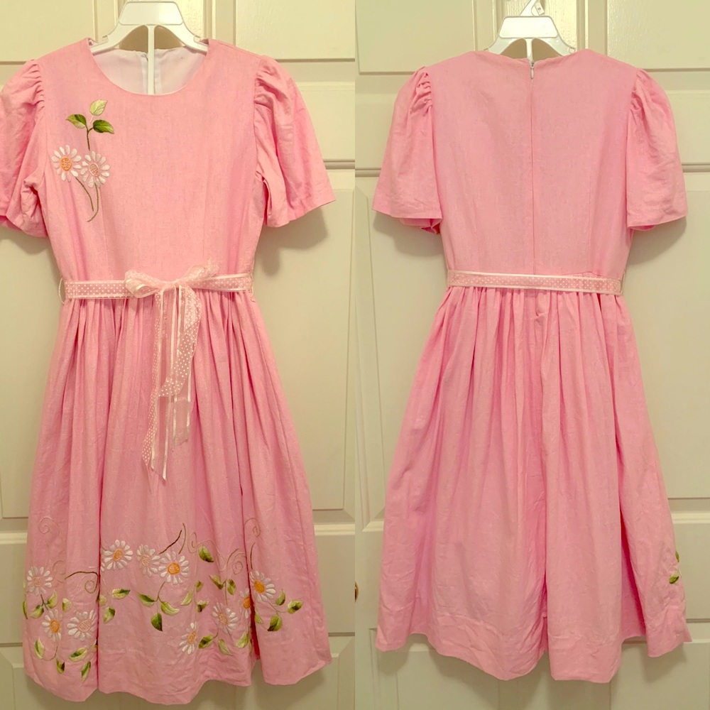 Handmade Girls Easter/Spring Dress